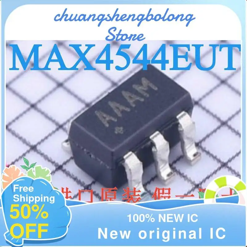 

10-200PCS MAX4544EUT+T SOT23-6 AAAM New original IC