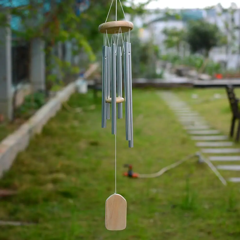

ORAF Resonance 6 pipe Wind Chimes Antique Amazing Grace Deep Resonance Church Bells Wind Chimes Door Wall Hanging Decoration yar