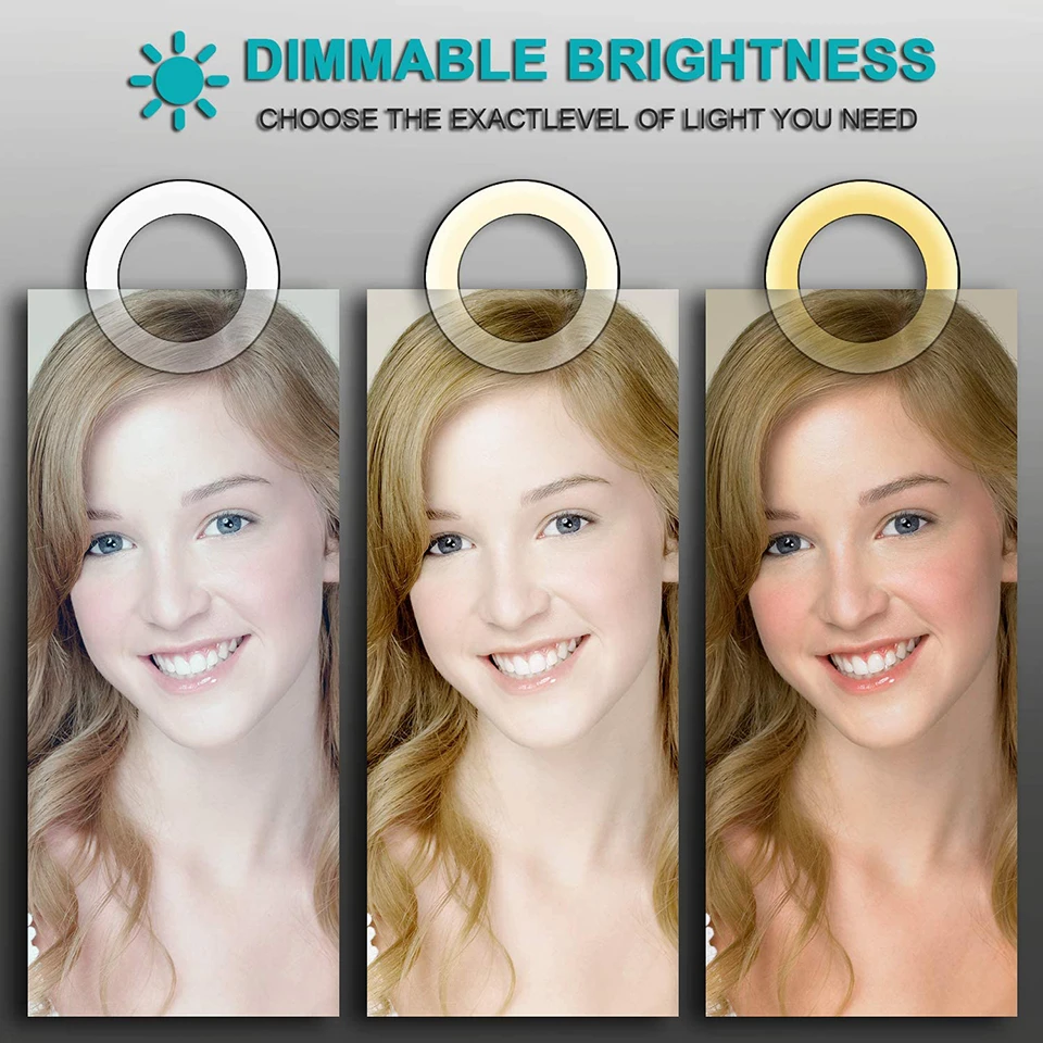 Кольцевое освещение для фотосъемки 26 см со штативом Led | Электроника