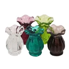 1:12 красочные мини керамический горшок DIY ручной работы кукольный дом кухня керамическое украшение декоративная ваза кукольный домик миниатюрные