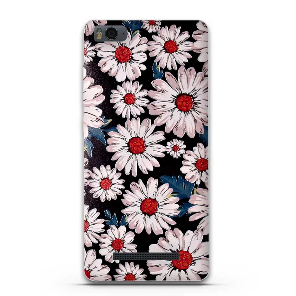 Для Coque Xiaomi mi 4c 4i силиконовый чехол ТПУ задняя крышка для Fundas 3D узор Капа Xiao M4C M4i