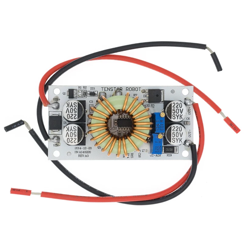 DC повышающий преобразователь постоянного тока Мобильный Мощность поставить 10A