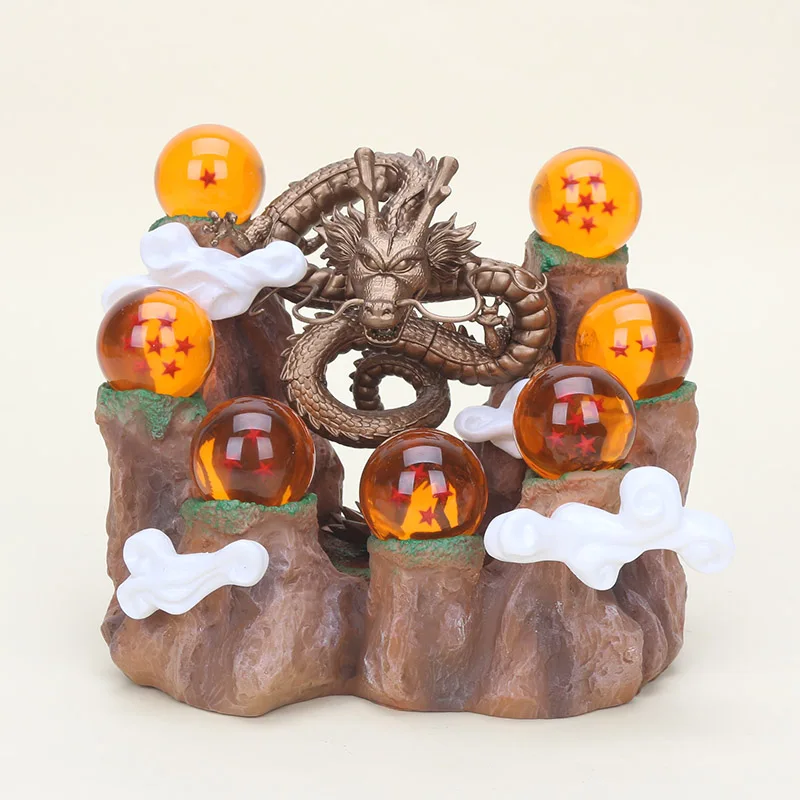 15 см аниме Dragon Ball Z Shenlong экшн фигурка Shenron фоновые сцены модель игрушки фигурка "Dragon Ball" DBZ 4 см хрустальные шары