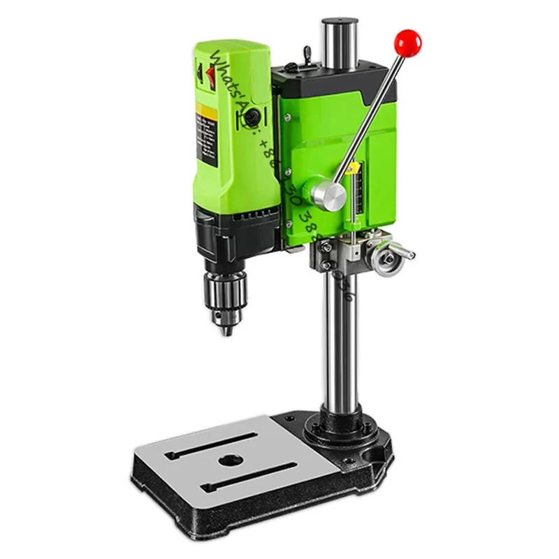 1050W Bench Drill Stand Mini Electric Bench Drilling Machine Chuck 3-16mm Table Drill Press for DIY Wood Metal Tools