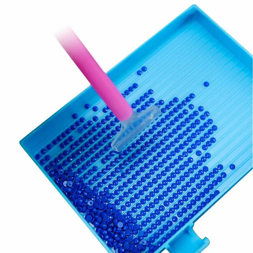 

Diamond Picture Kit Tools A4 LED Light Pad 28 Grids Storage Box 50 Painting Tools for Diamond Drawing and Sketching DIY Craft