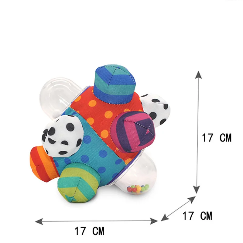 Детский мягкий плюшевый мяч погремушка|Мячики| |