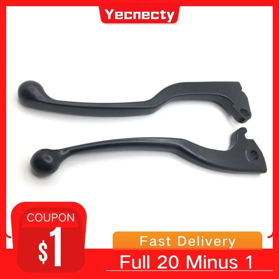 Черные рычаги сцепления для мотоциклов 1 пара рычаг мотоцикла с ЧПУ дискового