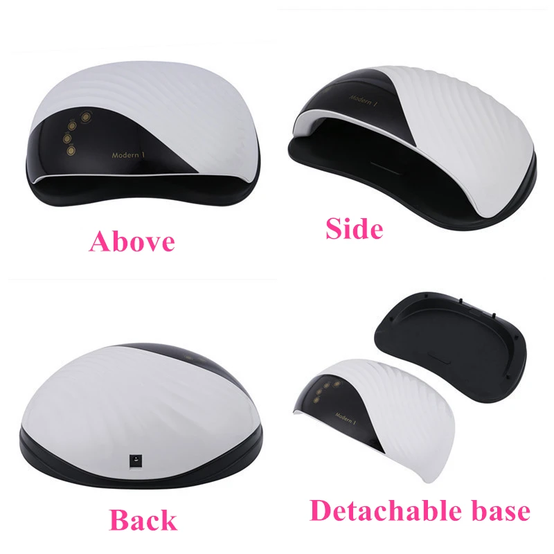 Новинка 120 Вт Профессиональная УФ светодиодная лампа для сушки ногтей нескольких