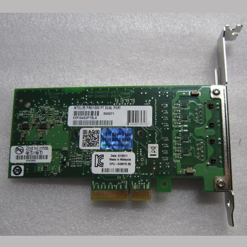 

Intel Pro/1000 PT Dual Port EXPI9402PT Network Card