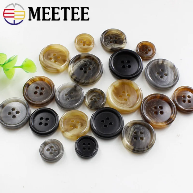 Пластиковая флейта Meetee 50 шт. 15/20/23/25 мм 4 отверстия пряжки сделай сам искусственный