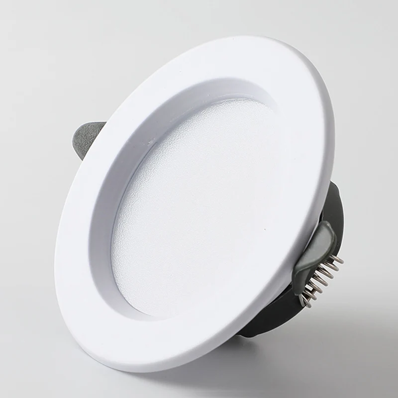 Светодиодный светильник без водителя встраиваемый SMD 9 Вт 12 белый черный AC220V