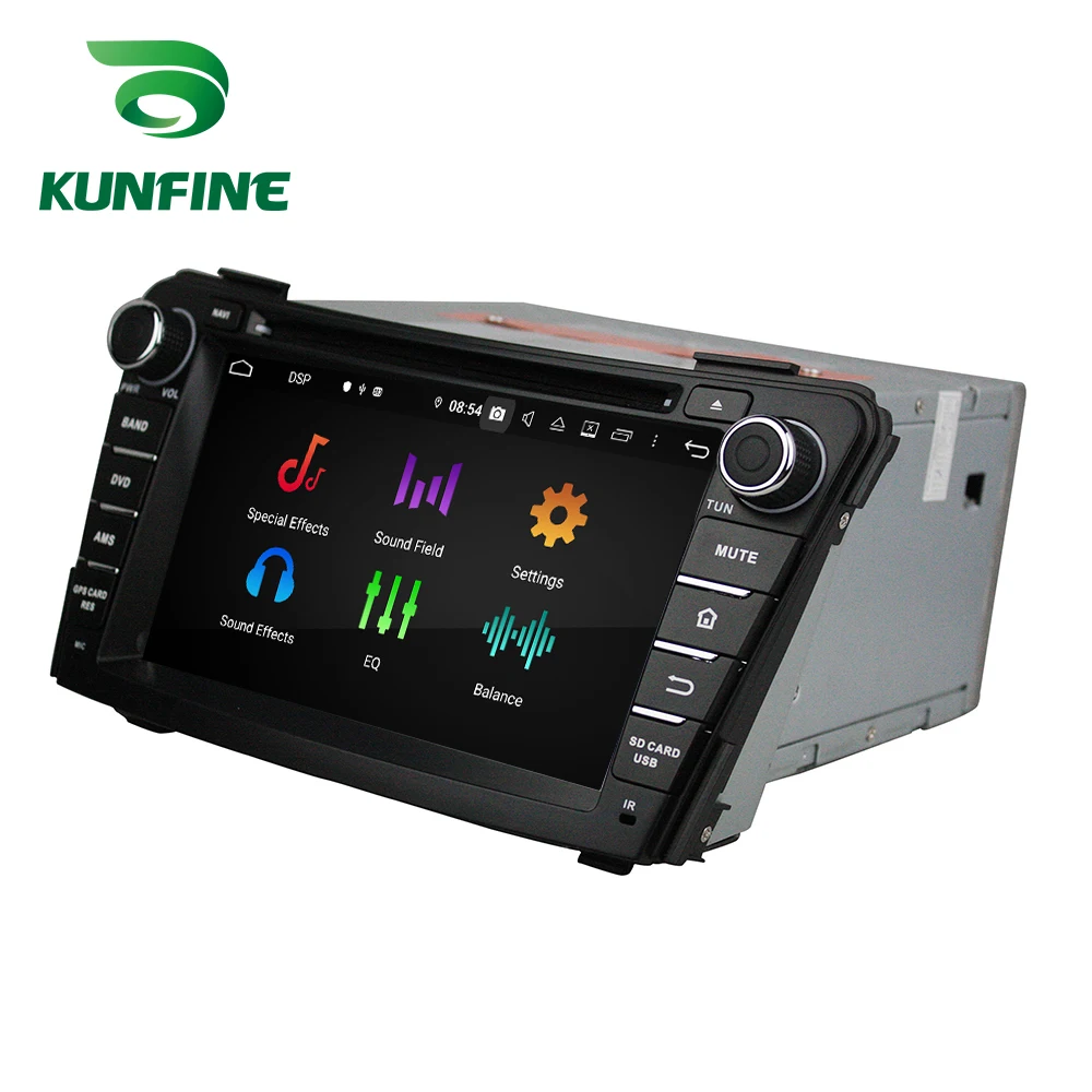 Android 9 0 Восьмиядерный 4 Гб ОЗУ 64 ПЗУ автомобильный DVD GPS мультимедийный плеер