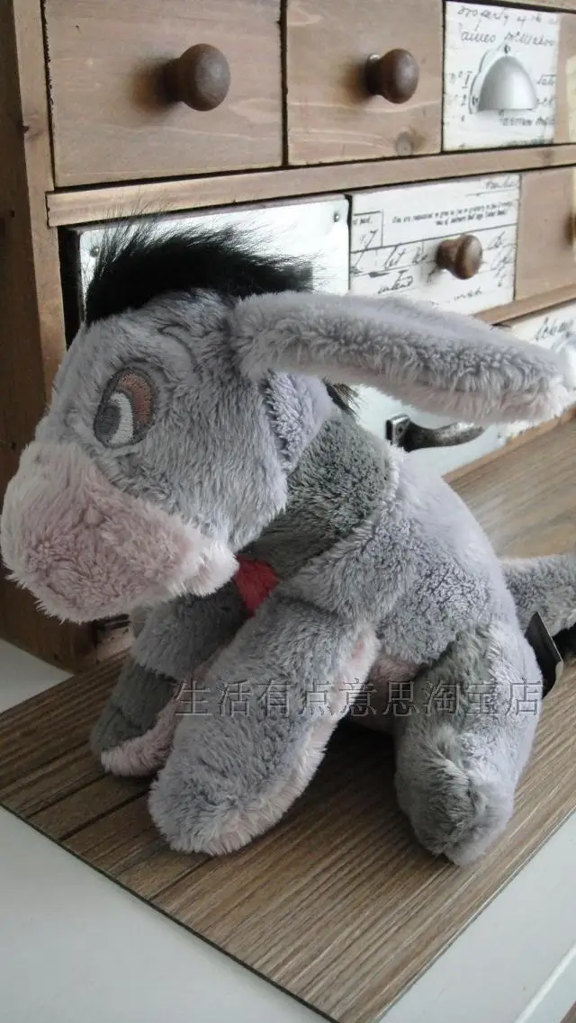 Оригинальный мини Eeyore Ослик мягкий материал животное милая плюшевая игрушка