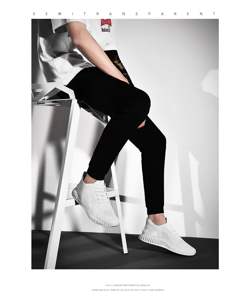 Fashion Gym Sport Men Women Tennis Shoes Breathable Knitting Sneakers Shock Footwear Basket Femme Homme Tenis Masculino Feminino