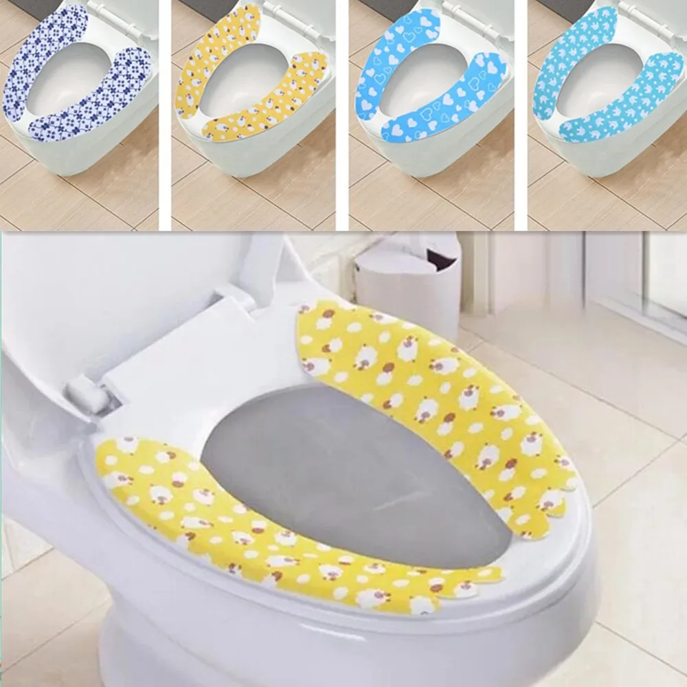 Крышка унитаза мягкая многоразовая моющаяся крышка унитаза|Чехлы на сиденья