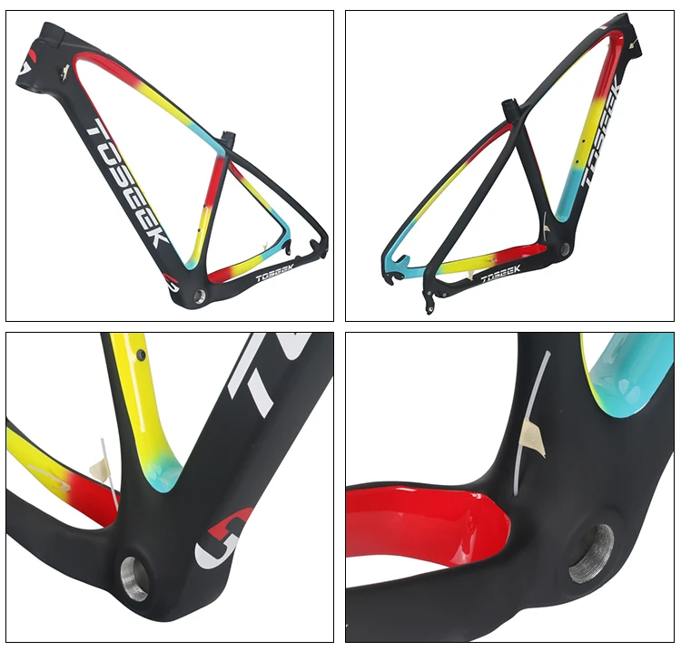 Рама для горного велосипеда Toseek MTB 26 27 5er * 15 17 19 дюймов подвеска полностью из