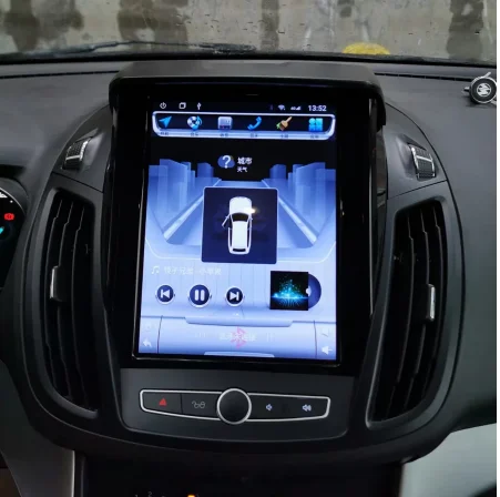 Автомобильный мультимедийный плеер для Ford Kuga C Max 2014 2013 2012 Tesla радио Android Стерео GPS 4G