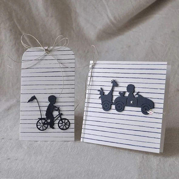 Металлические Вырубные штампы форма для вырезания различные детские украшения