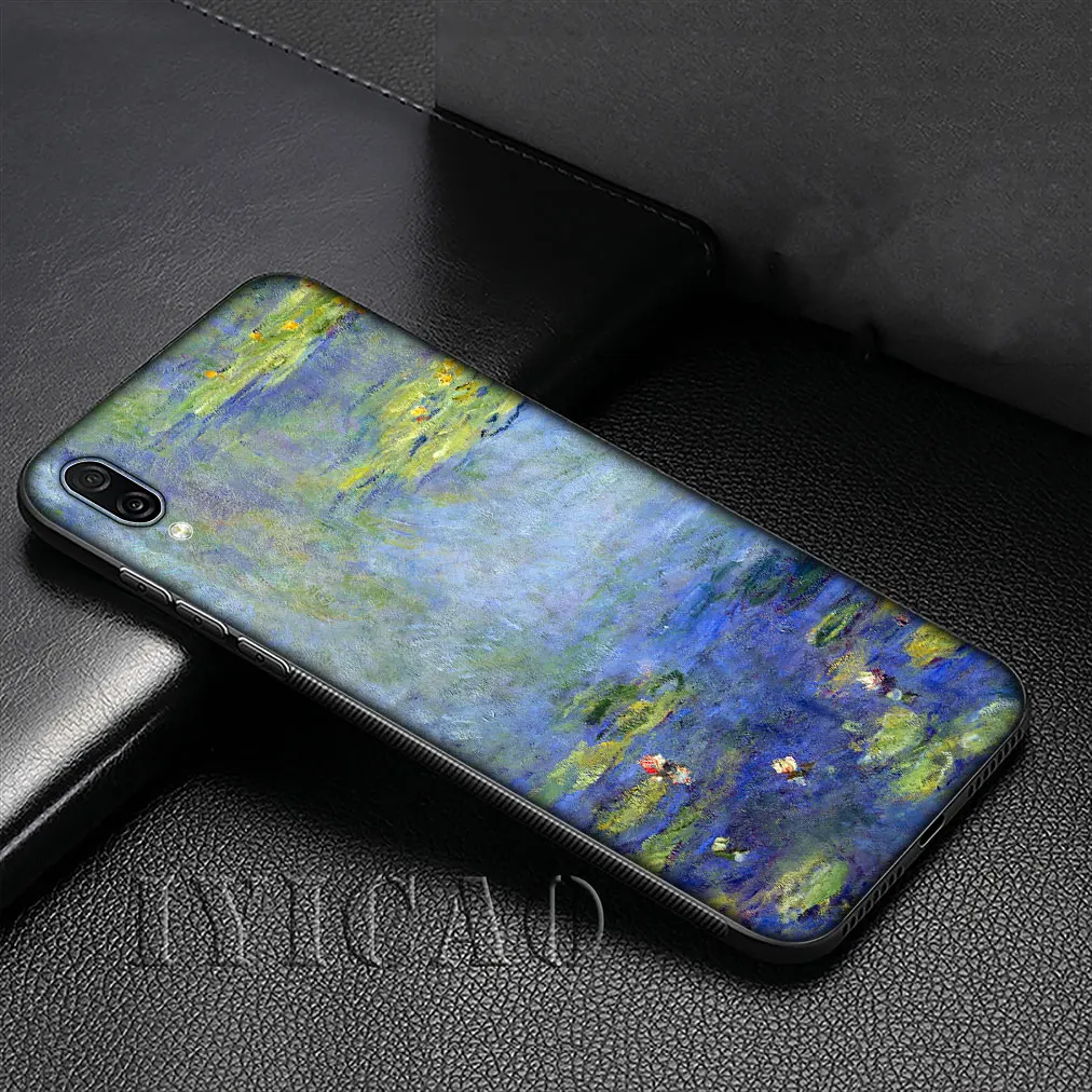 Мягкий чехол для Huawei P30 P20 Pro P10 P9 Lite Mini 2017 2016 P Smart Z Plus 2019 с изображением Ван Гога Моны