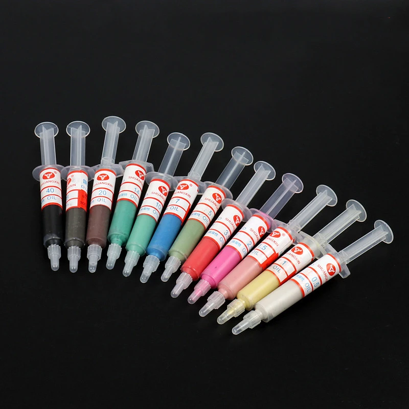 

12pcs W0.5-w40 Grit 320~10000 Diamond Abrasive Paste Needle Tube Grinding Polishing Lapping Compound Factory