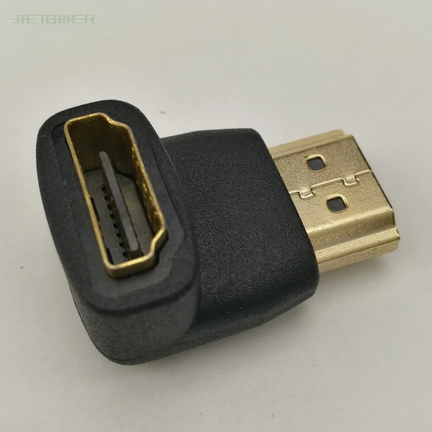 

Переходники HDMI под углом 90 градусов, переходник HDMI штекер-HDMI гнездо для кабеля HDTV 1080P, удлинитель преобразователя 100 шт./лот
