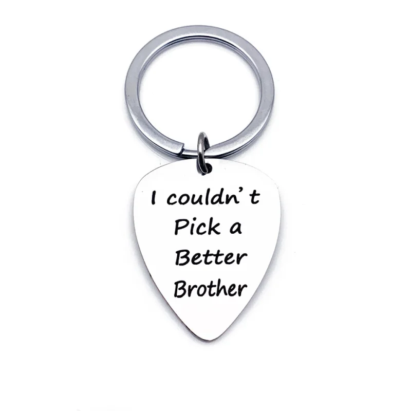 I Couldn't Pick A Better Brother Stainless Steel Keychains DIY Key Rings For Men Women Fashion Jewelry GKC025 | Украшения и