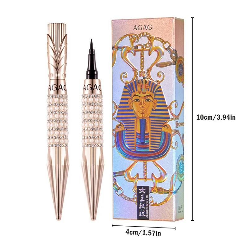 

Diamond Black Fine Eyeliner Liquid Pen Quick Drying Smooth Matte Eyeliner