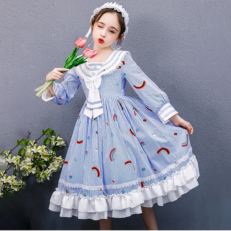 

New princess dress girl dress elegant new year Princess children's party dress wedding dress children's Christmas Dress