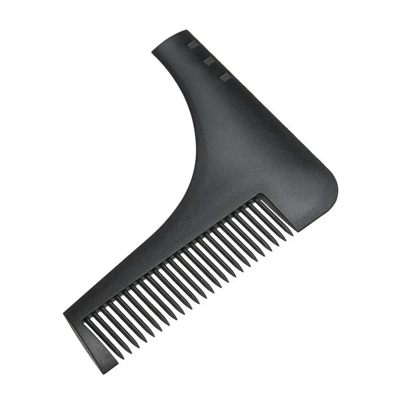 

1pc Black Beard Shaving Styling Template Beard Shaping Comb Trimming Tool Beard Styling Template