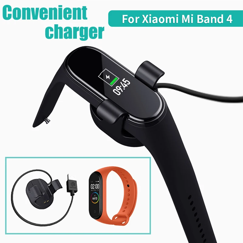Зарядная док станция для Xiaomi Mi Band 4 зарядный кабель Miband xiaomi mi band глобальная
