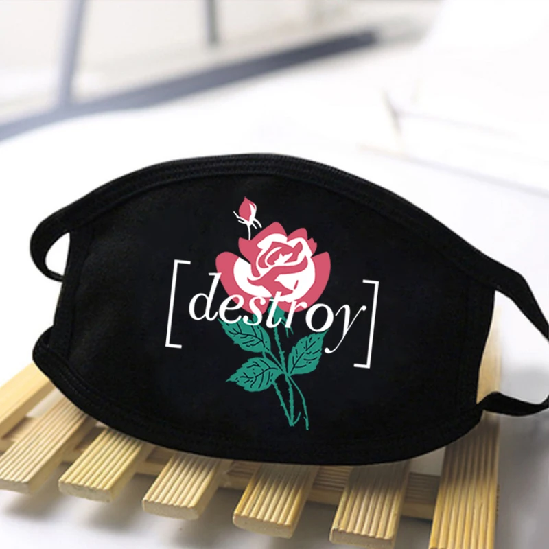 Милая маска 2020 защитные мужские и женские модные маски с рисунками из