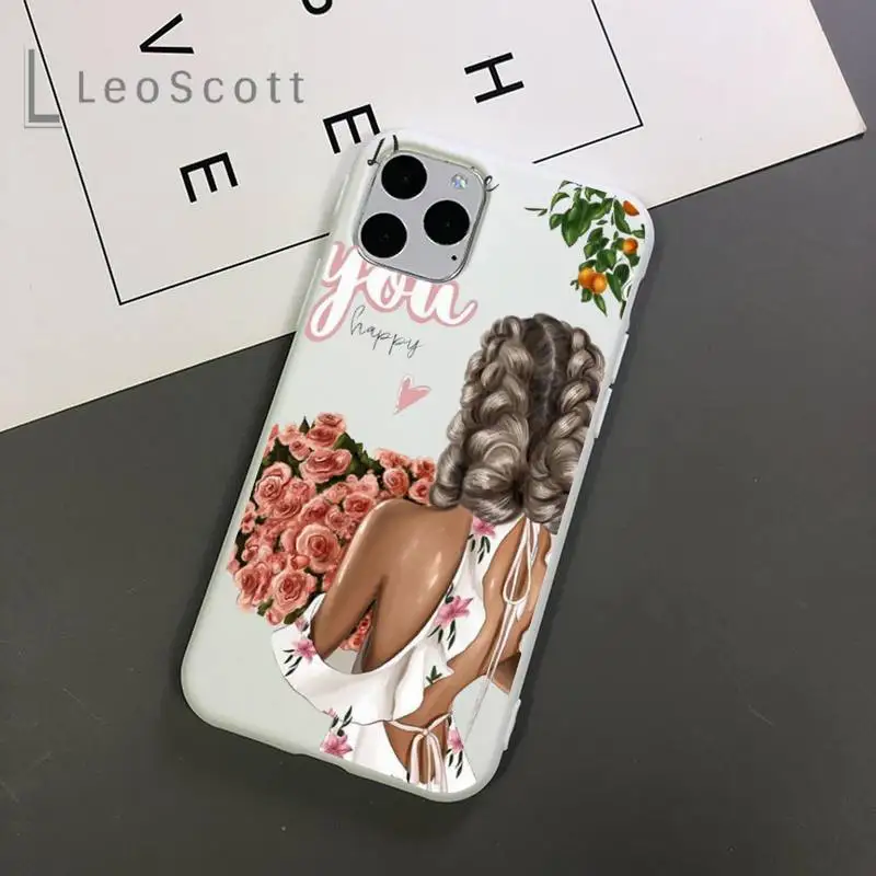 

Fashion Super Dad Mom Baby Girl Phone Case Candy Color for iPhone 11 12 mini pro XS MAX 8 7 6 6S Plus X 5S SE 2020 XR accessorie