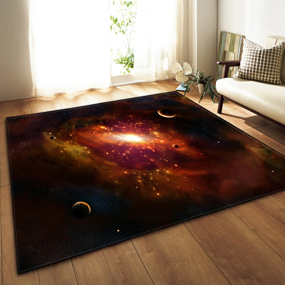 Ковер для гостиной спальни детской комнаты противоскользящий 3D ковер с рисунком