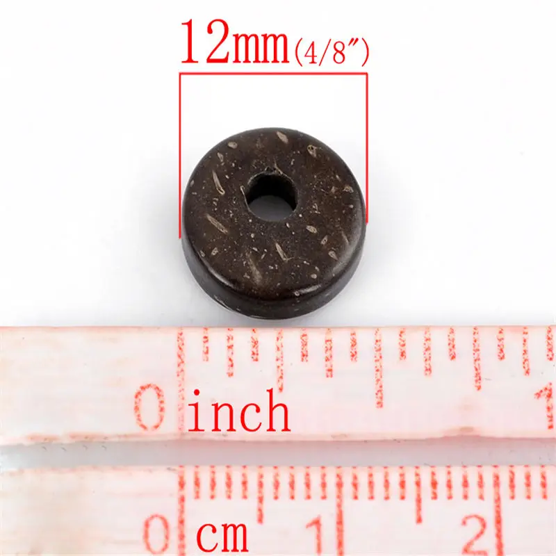 Бусины из ракушек кокоса круглые бусины натурального бисера для изготовления