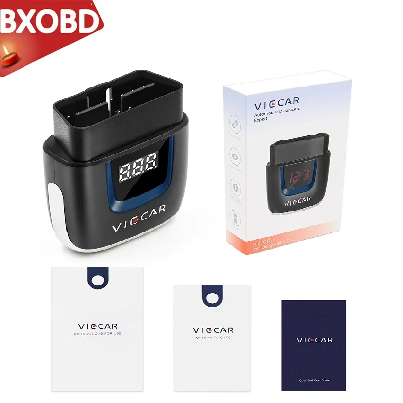 Viecar ELM 327 V2.2 PIC18F25K80 для Android/IOS ELM327 OBD2 Bluetooth 4 0 + USB сканер OBD 2 автомобильный