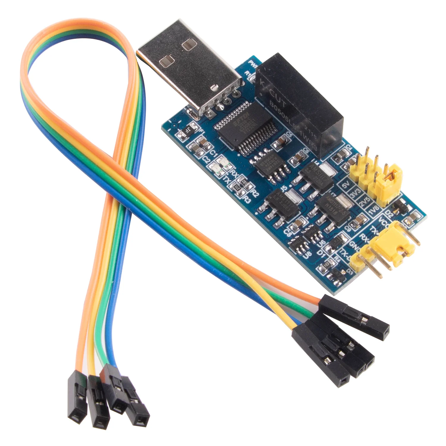 FT232RL магнитный изолированный модуль преобразователя USB в TTL уровень UART 1 8 2 5 В 3v3