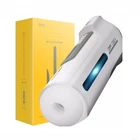 4D автоматический телескопический Мужской мастурбатор с нагревом, поршень, чашка для голосового взаимодействия, секс-машина, интимные игрушки для мужчин, 2020