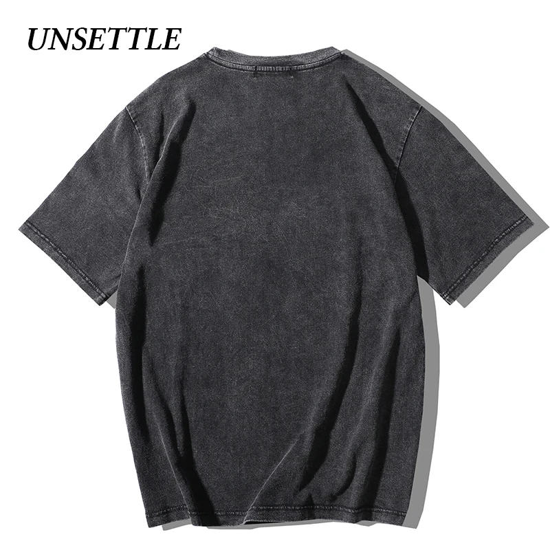UNSETTLE 2020SS Harajuku футболки для мужчин/женщин в стиле хип-хоп забавная Футболка с