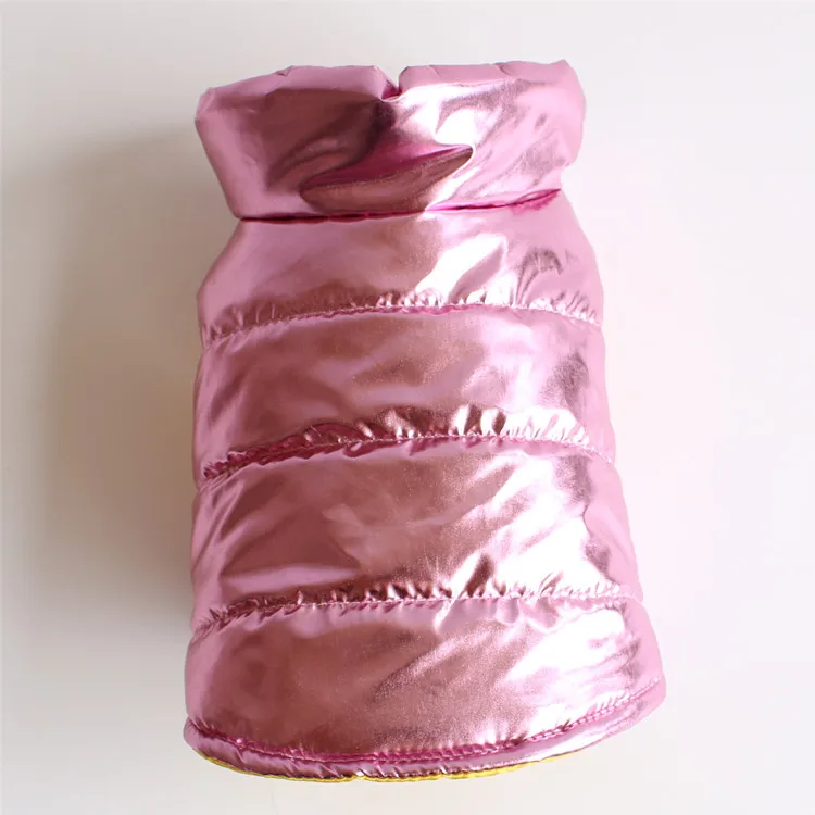 Утолщенный хлопковый ветрозащитный жилет для собак осень и зима куртка без