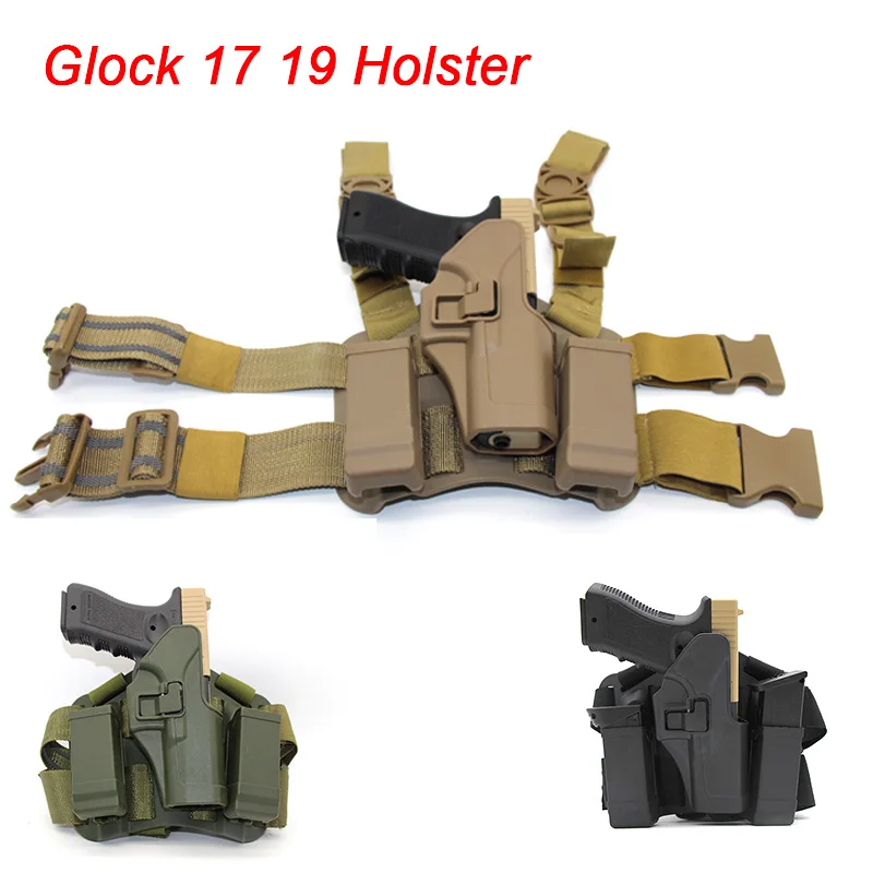 Тактический Чехол-Кобура Для Пистолетов Glock 17 19 22 23 31 32 страйкбол пистолет чехол