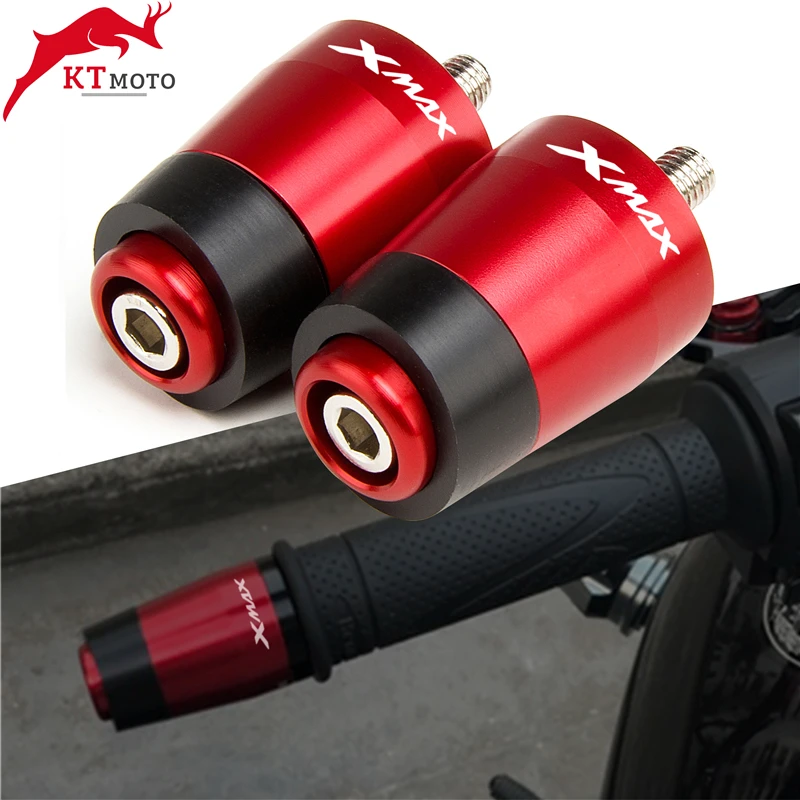 

Для YAMAHA XMAX 300 X-MAX 300 X MAX 300 2017-2022 ручки руля с ЧПУ концы руля анти-вибрационные аксессуары для мотоциклов