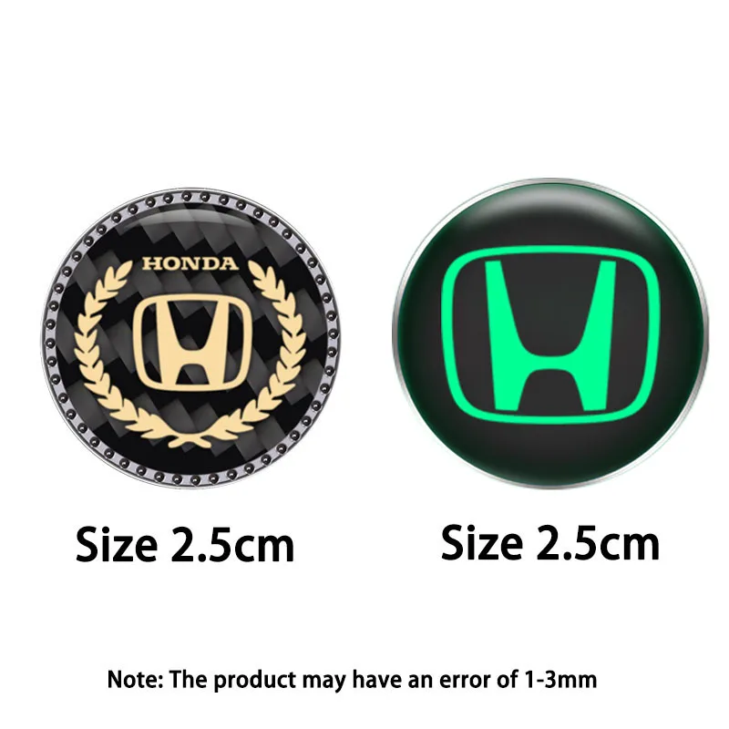 

Honda- car luminous ignition decoration ring modified one-key start button decoration stickers keyhole ring diamond patch