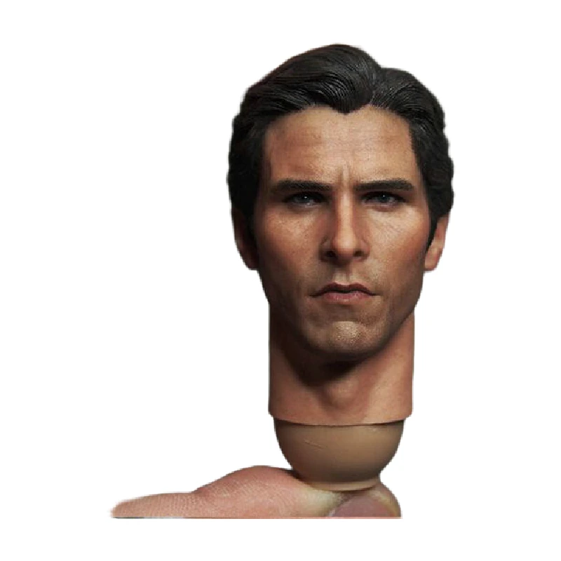 Пользовательские 1/6 масштаб Кристиан Бэйл Брюс голова лепить для горячей игрушки