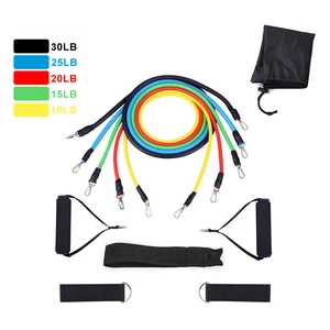 11 шт.комплект, фитнес-оборудование, резинки для фитнеса, эластичные резинки для тренировок, домашние тренировочные полосы сопротивления, набор тренажеров, 10-100 фунтов