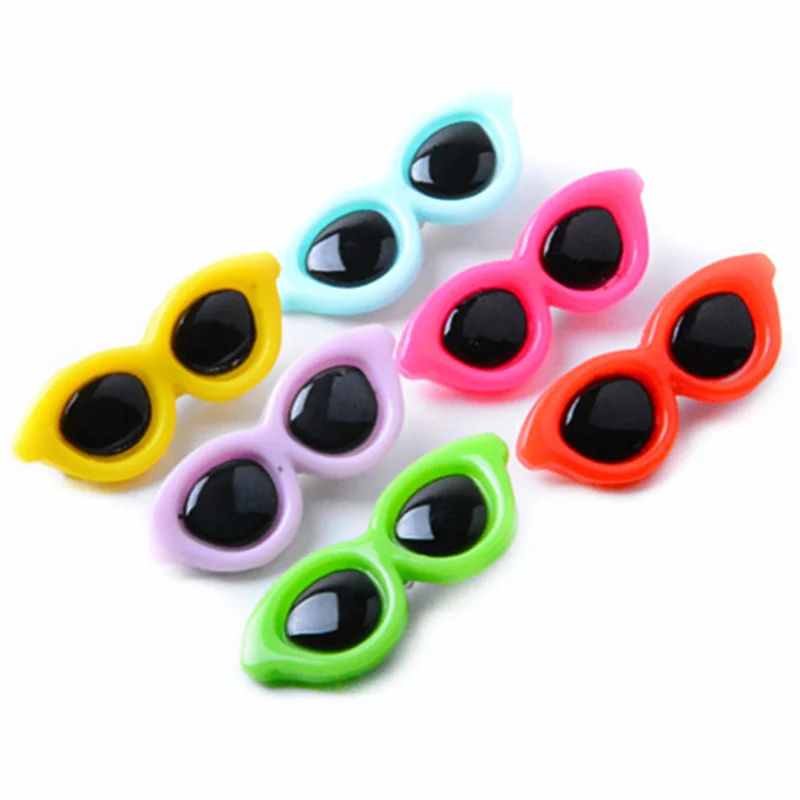 Новые солнцезащитные очки для домашних животных шпилька волос собак модные