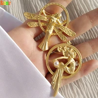 kshmir brooch female vintage style high end luxury corsage joker fixed clothes pin buckle 2020