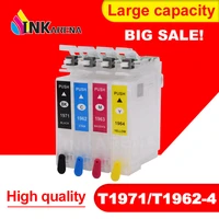 inkarena refillable ink cartridge t1971 t1961 t1951 compatible for epson expression%c2%a0xp 101 201 211 401 204 104 214 411 wf 2532