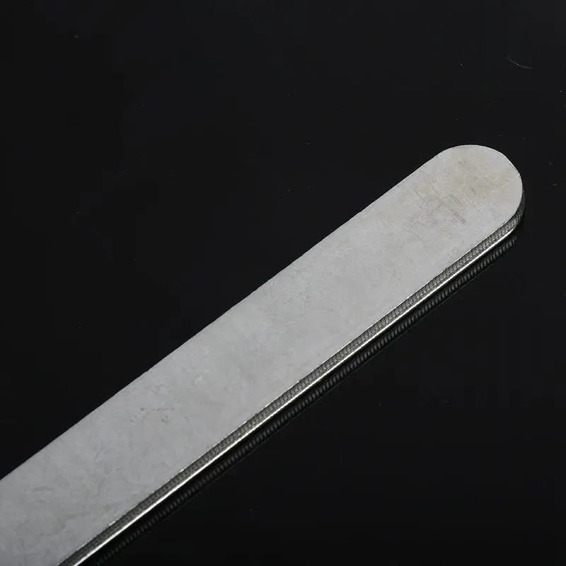 

Guitar Fret Crowning Luthier File Stainless Steel Narrow Dual Cutting Edge Tool Silver