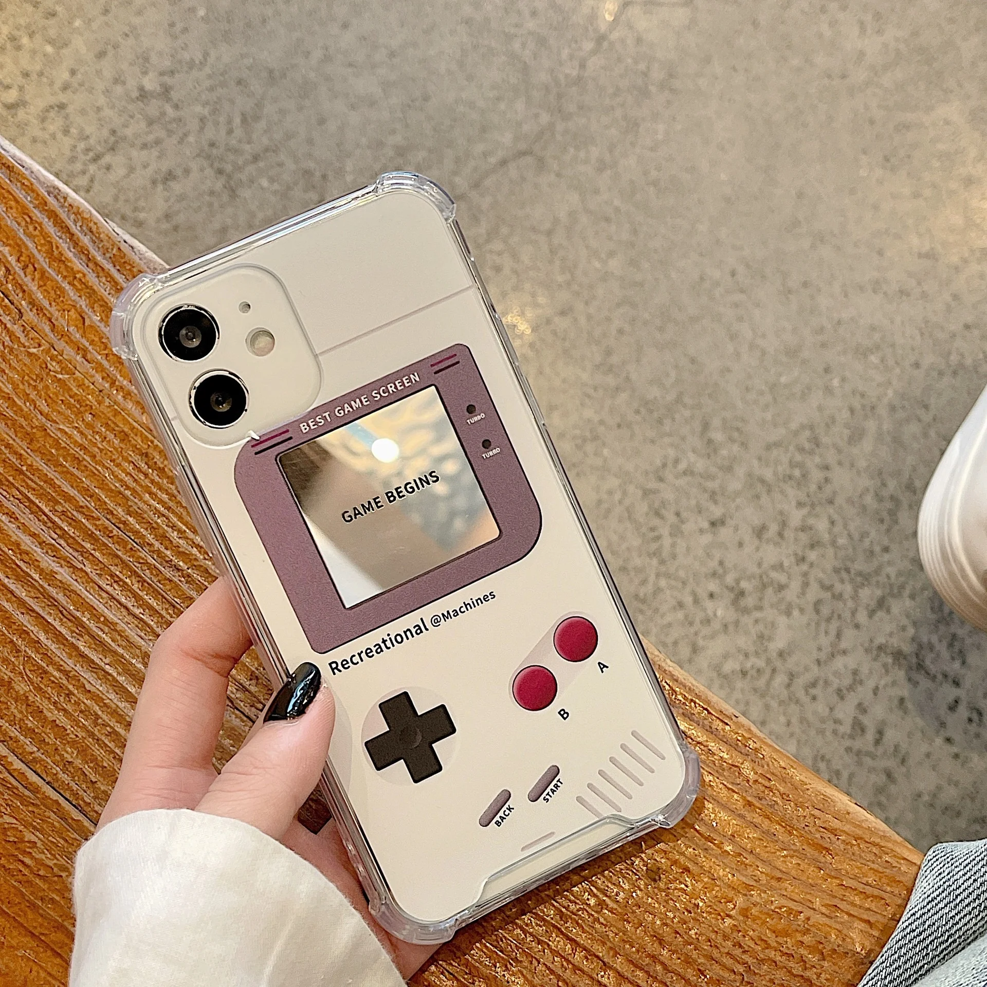

Game console for iphone 13 promax mobile phone case Apple 11 / 12 mirror mobile phone case 8plus fashion XR
