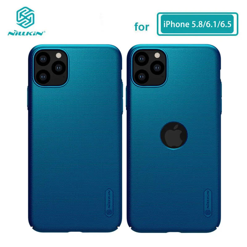 Чехол для iPhone 11 Pro Max 5 8/6 1/6 с матовой поверхностью Nillkin матовый Жесткий PC задняя